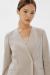 Aviroze outer Img_0005_#Long Lapelless Blazer_Beige_5